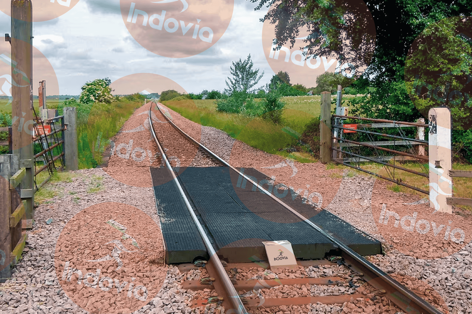 Baseplate System agricultural crossing installation
